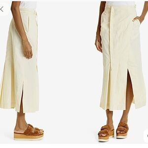 NWT Cream Skirt by Nanushka